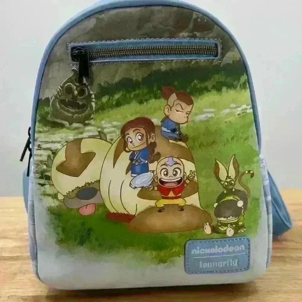 Loungefly Avatar The Last Airbender Chibi Nickelodeon Collectible Anime Backpack